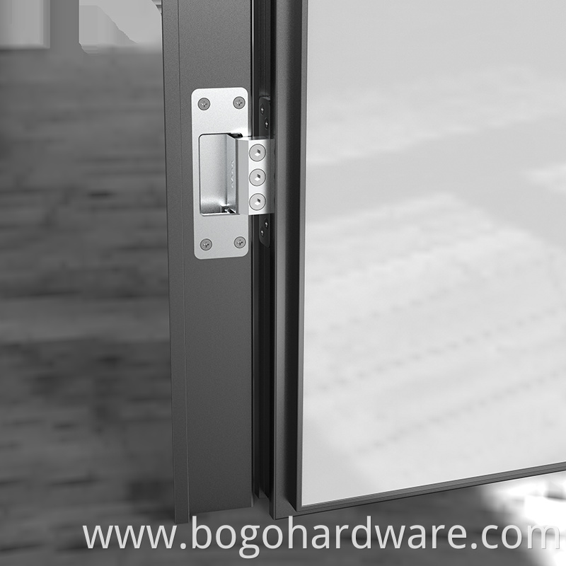 Black Aluminium Door Hinges